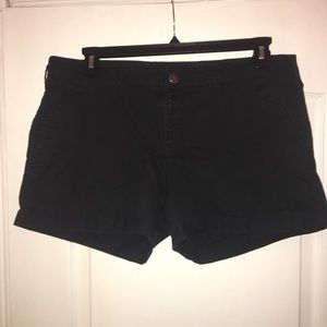 Gap Black Khaki Shorts
